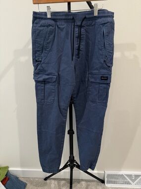 Womens Navy Advanced Stretch Cargo Jogger